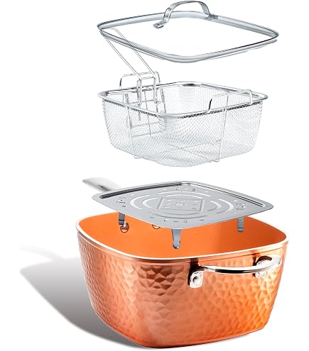 Amazon | Gotham Steel 槌目加工フライパンセット ノンスティック銅